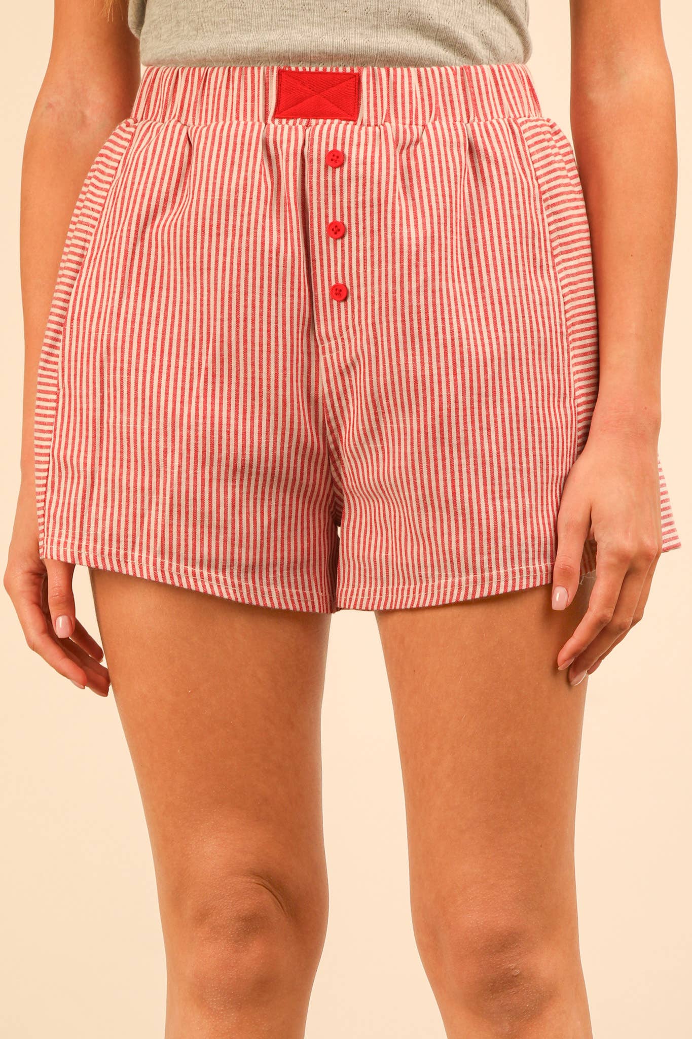 Blue Striped & Checker Boxer Shorts