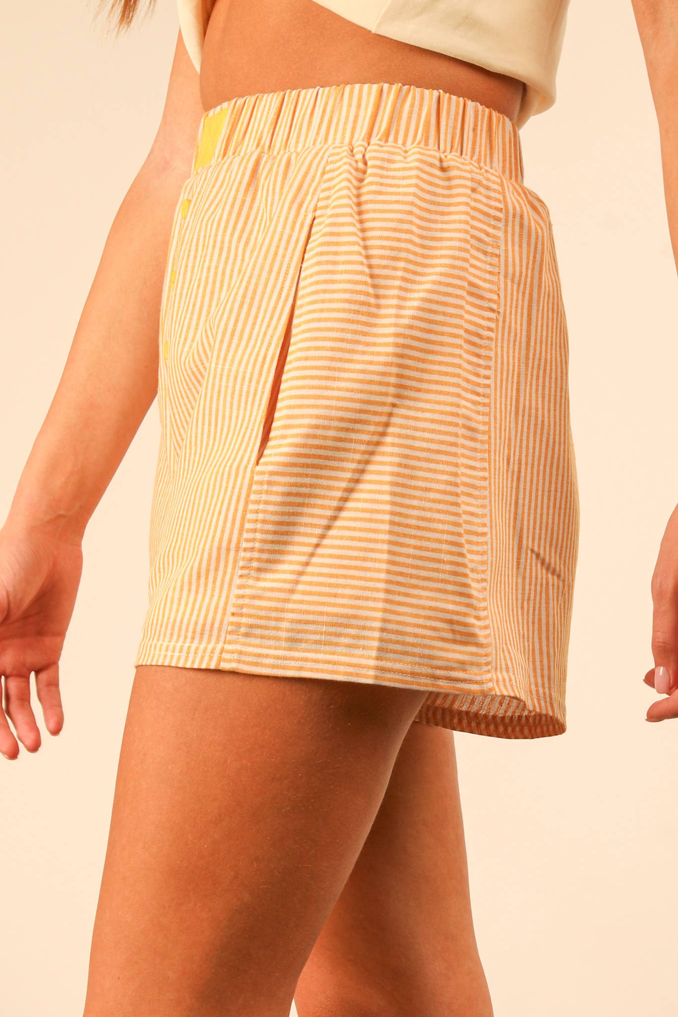 Blue Striped & Checker Boxer Shorts