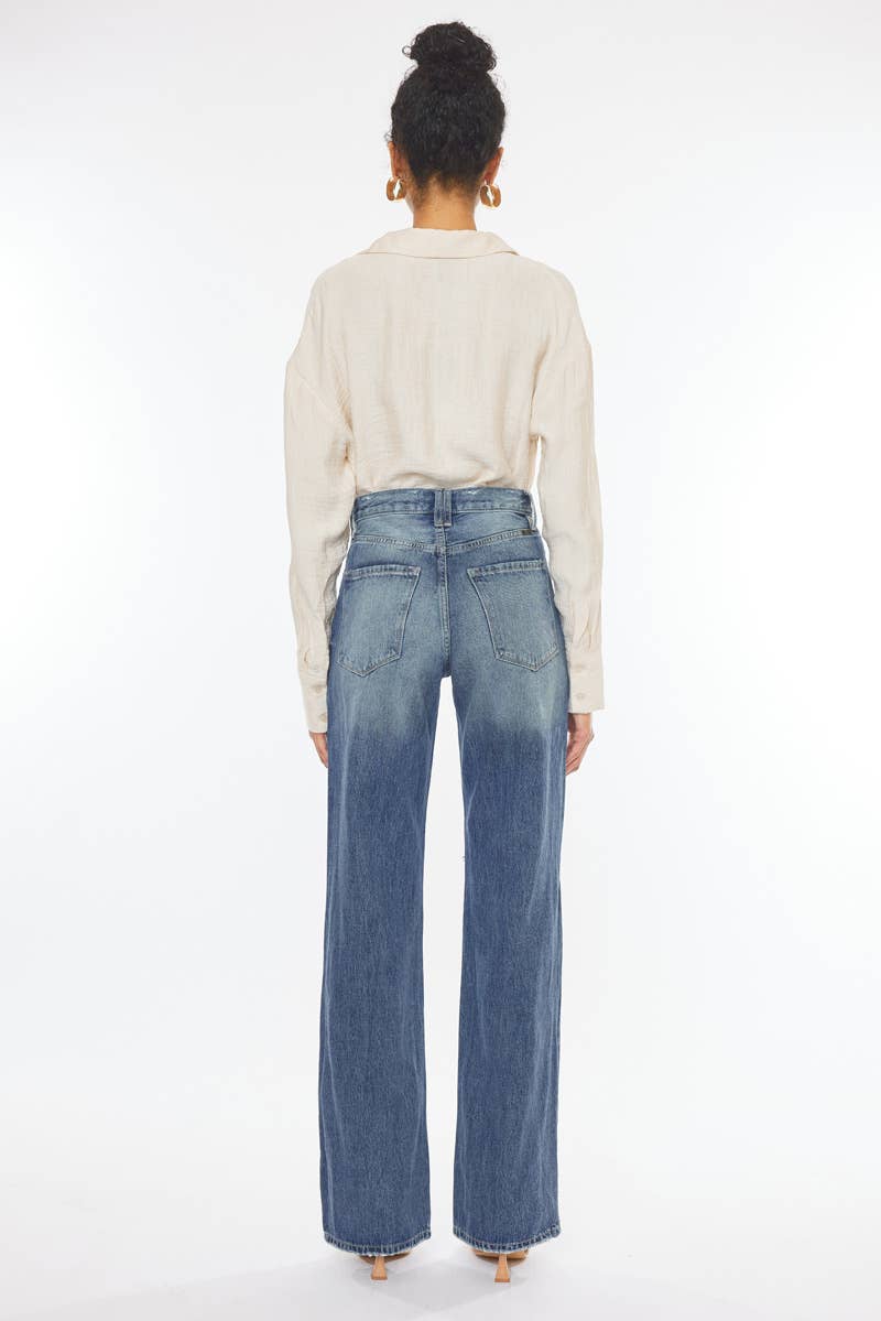 KanCan Ultra High Rise 90’s Wide Leg Flare