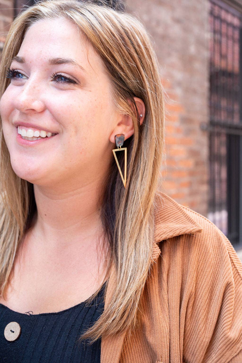 Tinley Earrings - Sedona Tortoise // Fall, Jewelry, Gifts