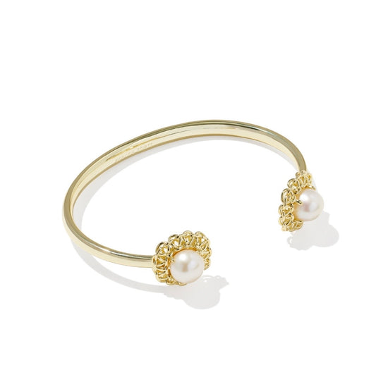 Gabriella Pearl Cuff Bracelet