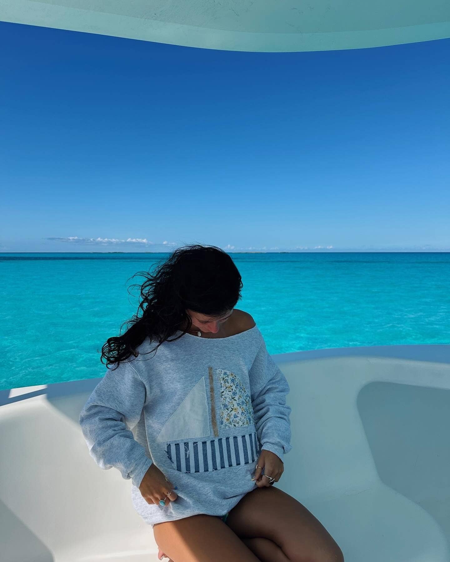 Sail Away With ME Lightweight Sweatshirt