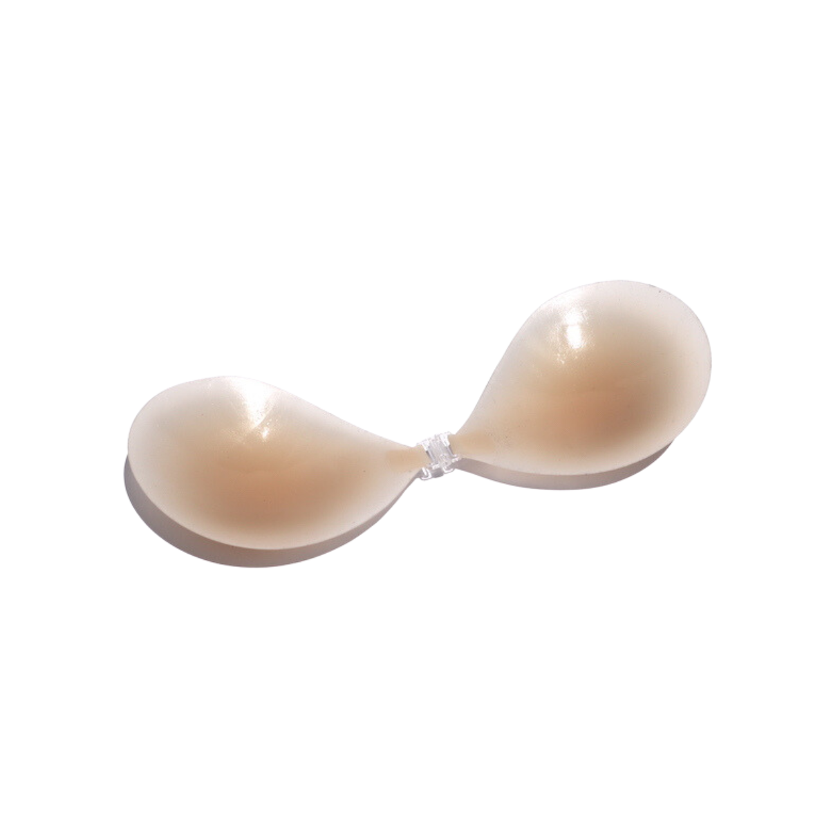 Silicone Stick On Bra: Light Tint / D