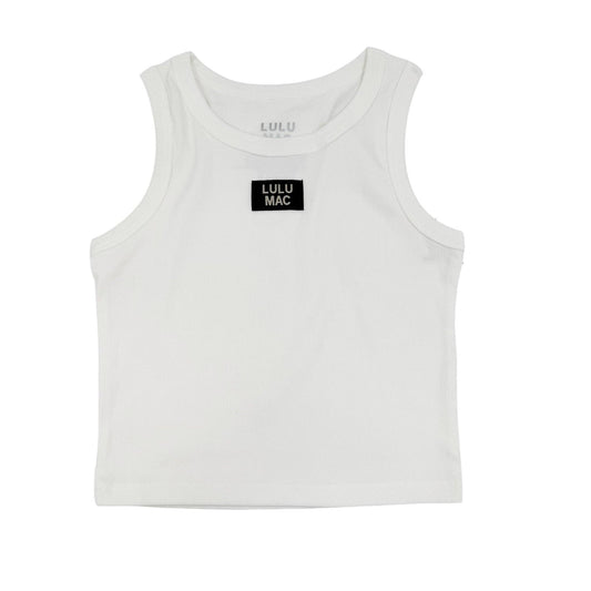 LULU MAC-TANK WHITE: WHITE