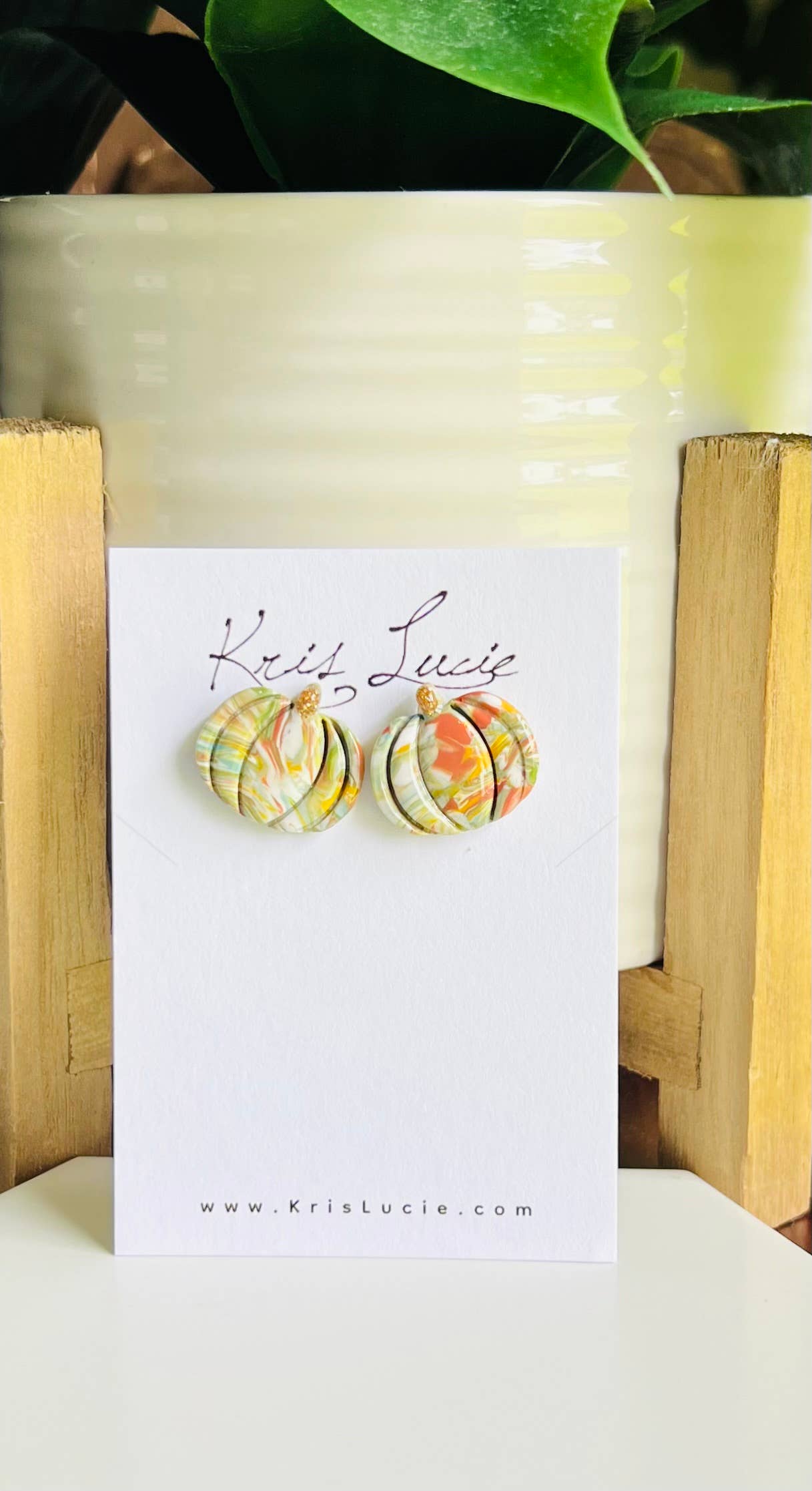 Fall Mix Pumpkin Studs