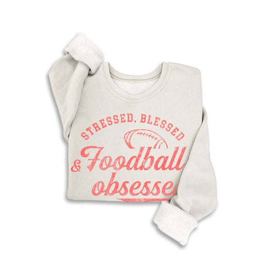 FOOTBALL OBSESSED MINERAL SWEATSHIRTS