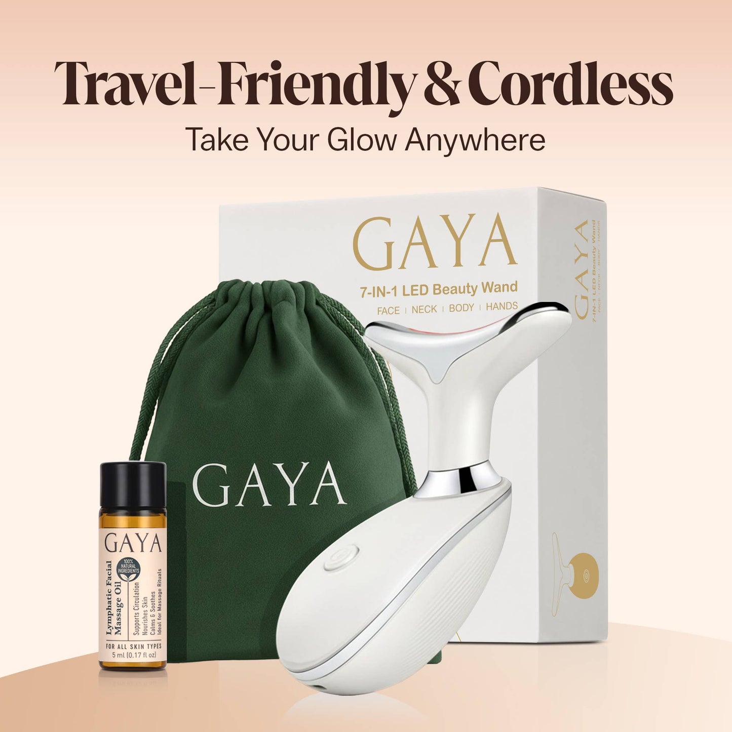 Red Light Therapy 7-in-1 Beauty Wand – Lift, Glow & Smooth