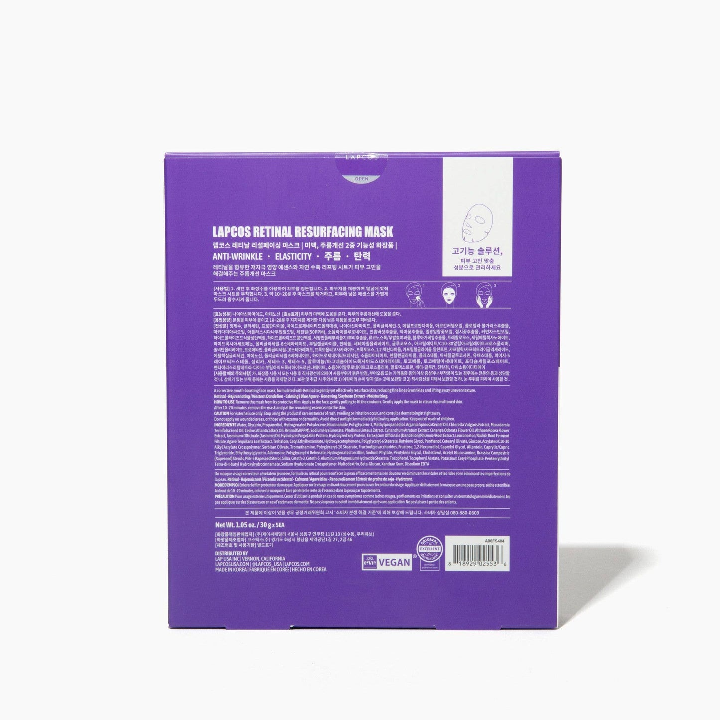Retinal Resurfacing Face Mask