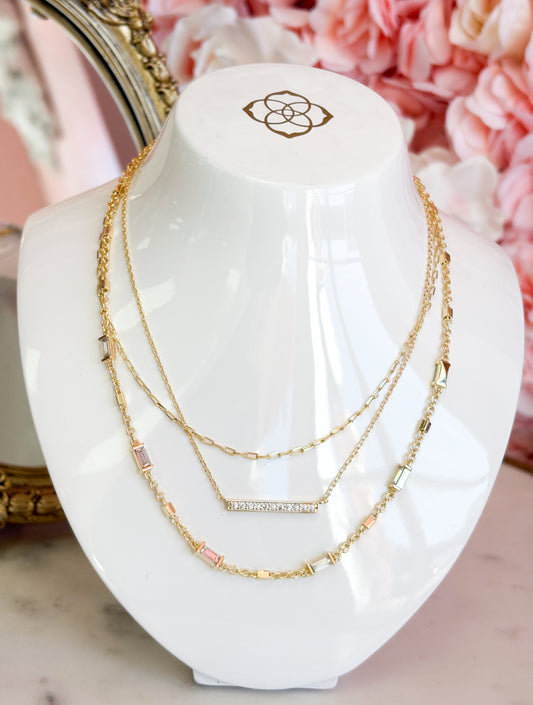 Addison Multi Strand Necklace