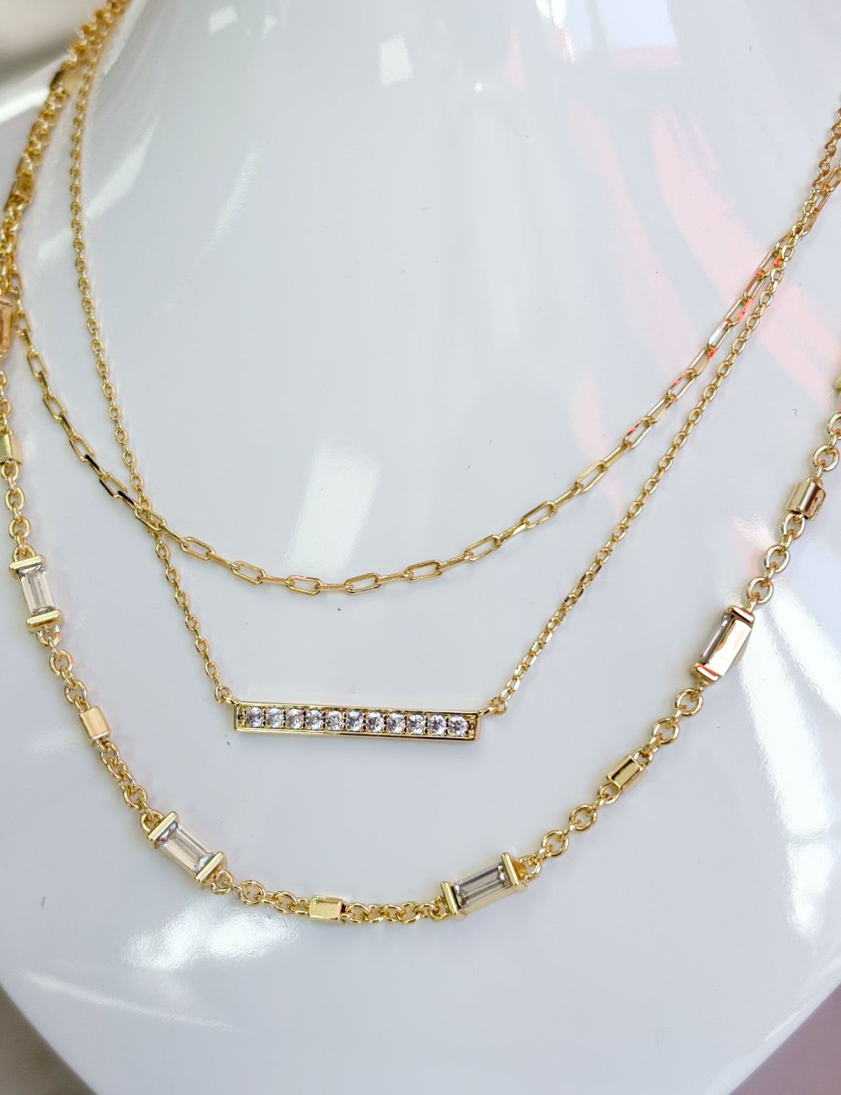 Addison Multi Strand Necklace