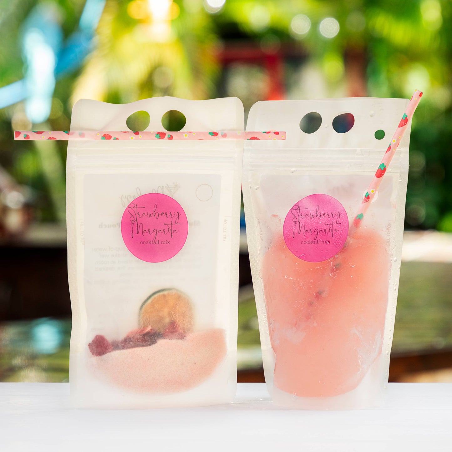 Slush Cocktail Pouches: Peach Bellini