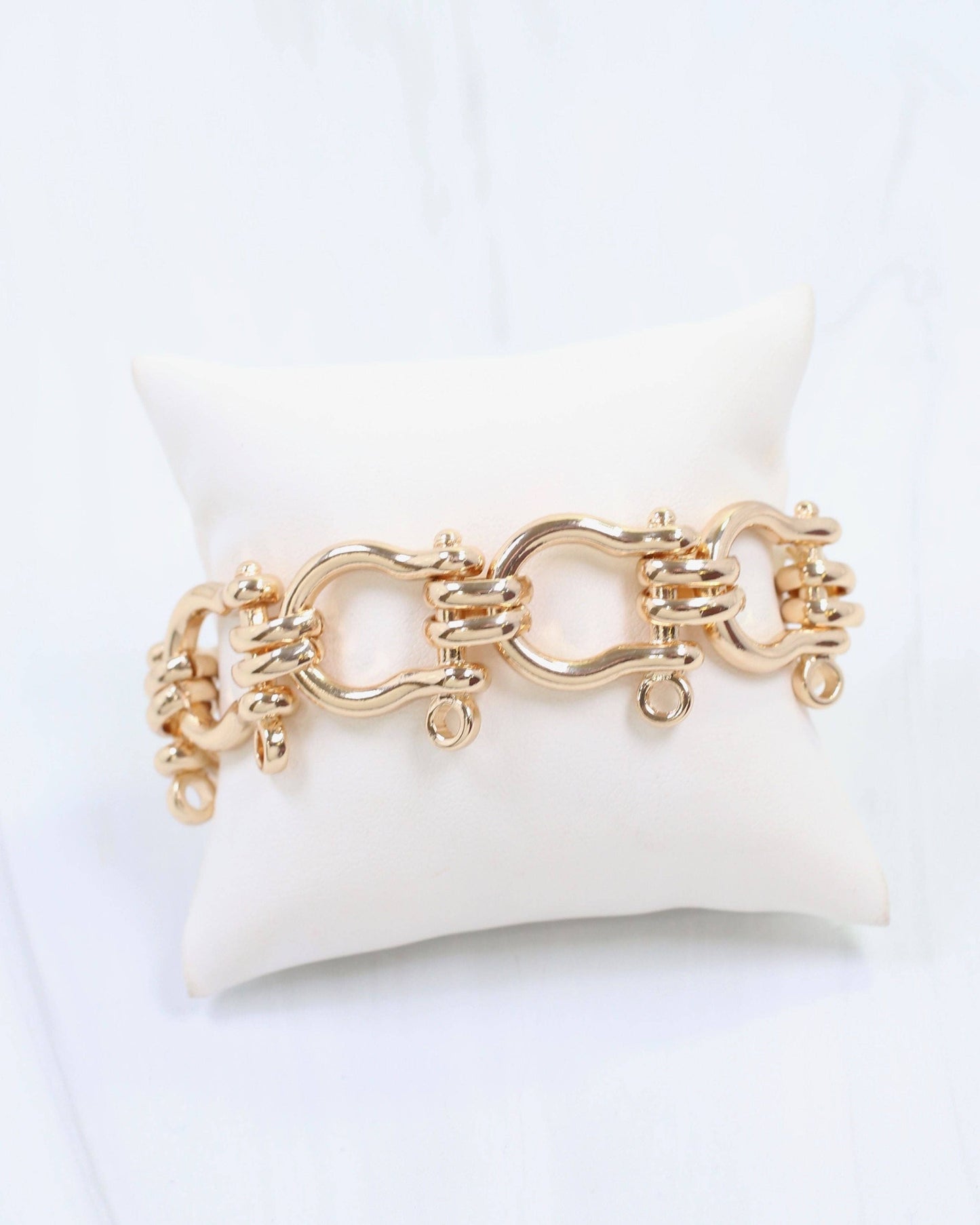 Cannady Horsebit Bracelet WR Gold: Pre Order