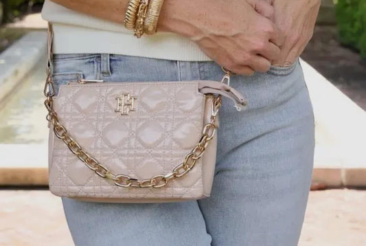 Caroline Hill Jace Nude Crossbody