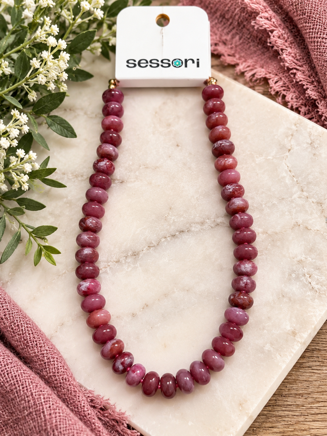 Berry Kiss Necklace