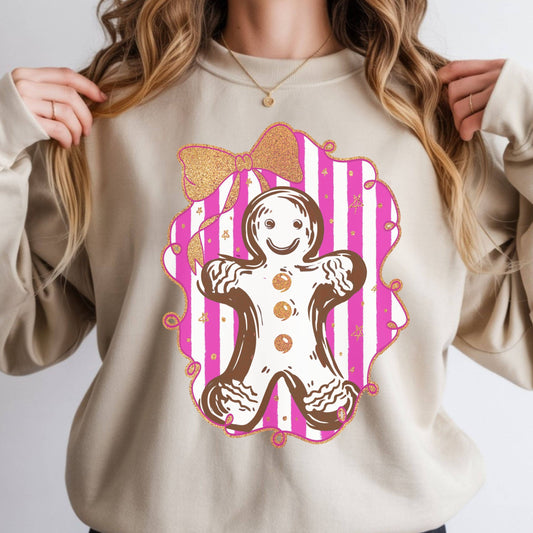GINGERBREAD MAN SWEATSHIRT