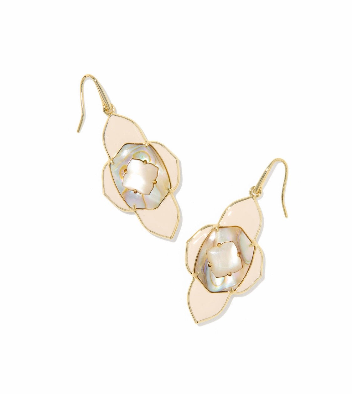Abbie Medallion Drop Earrings