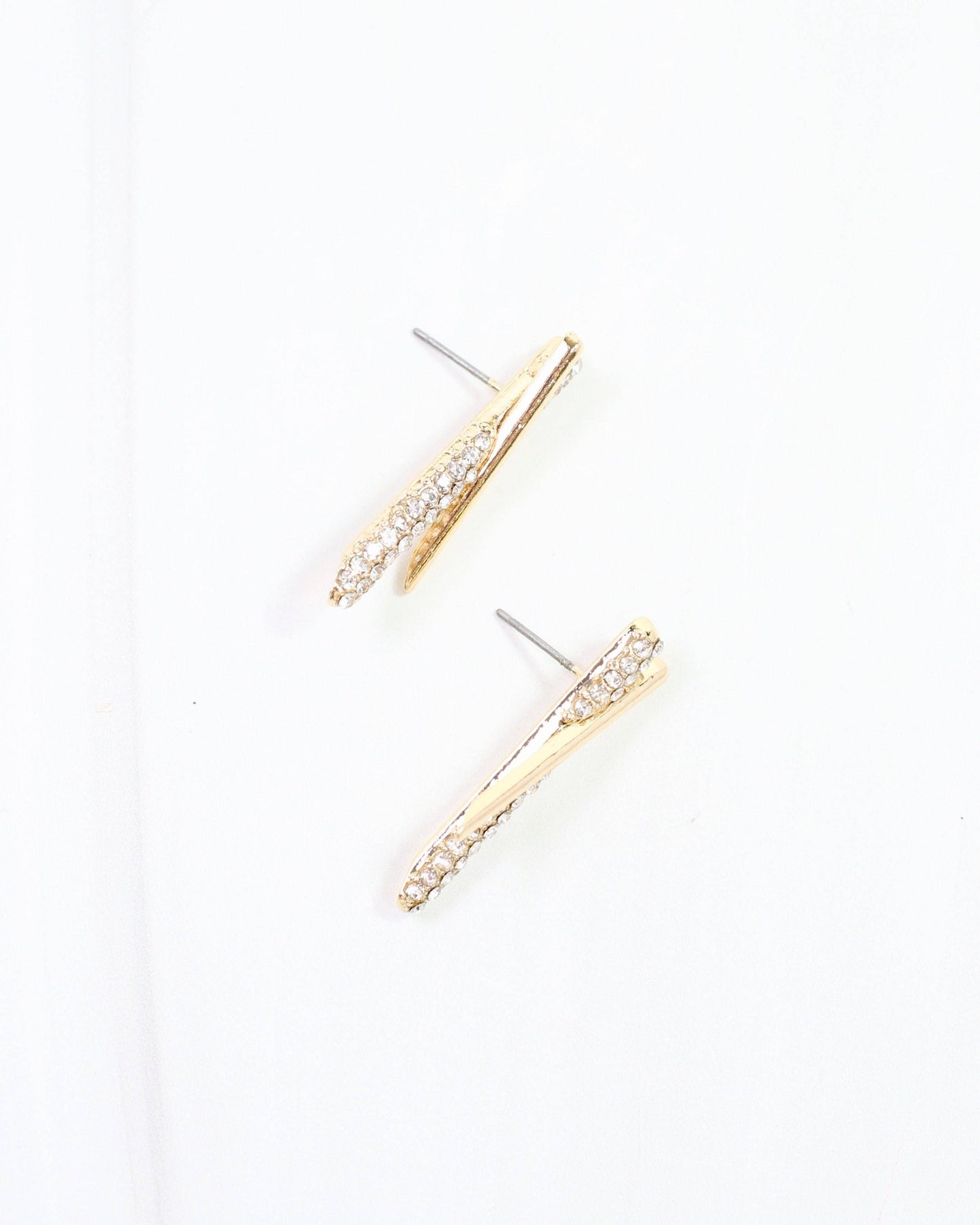 Cross Cross Earring Gold: Default