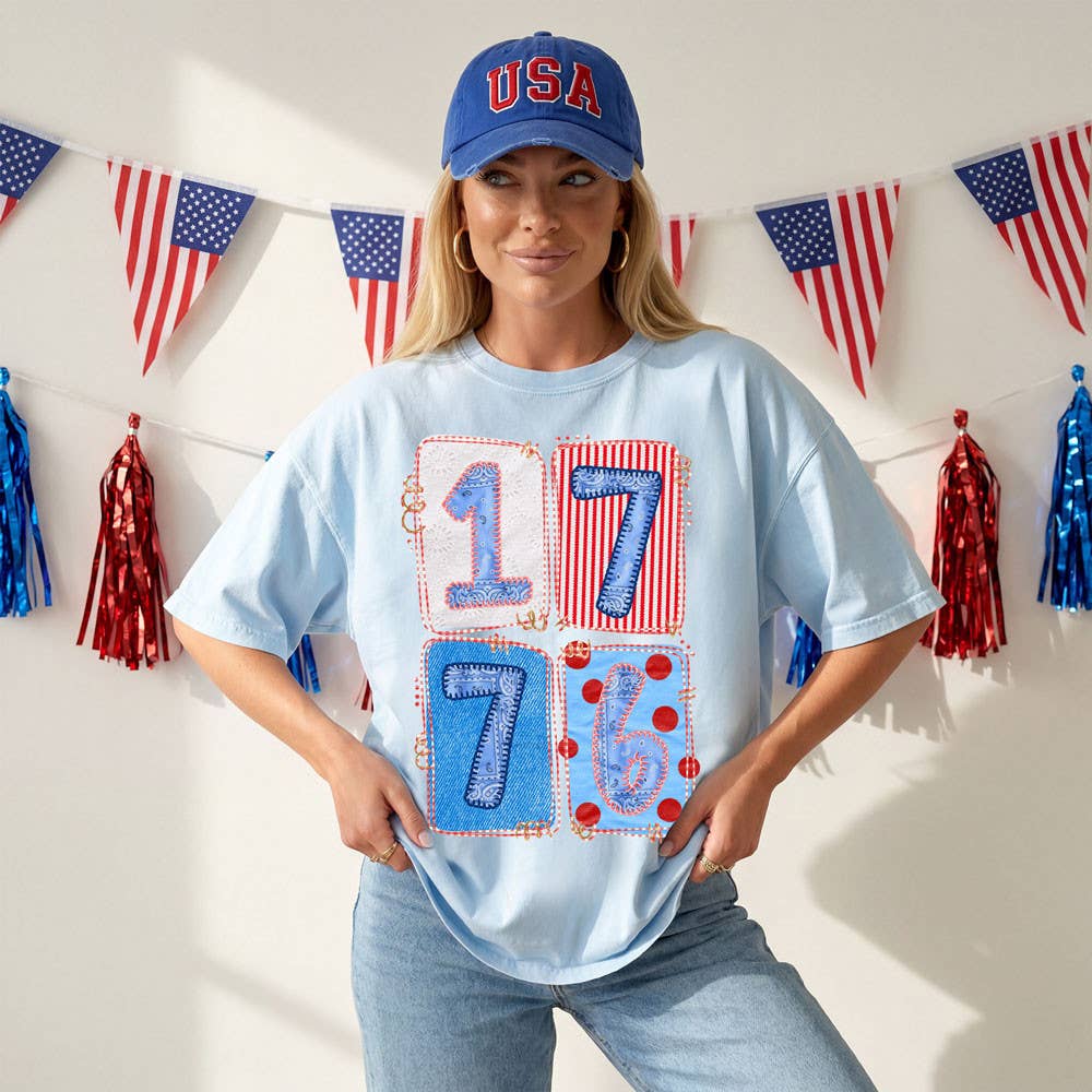 1776 Patchwork Tee