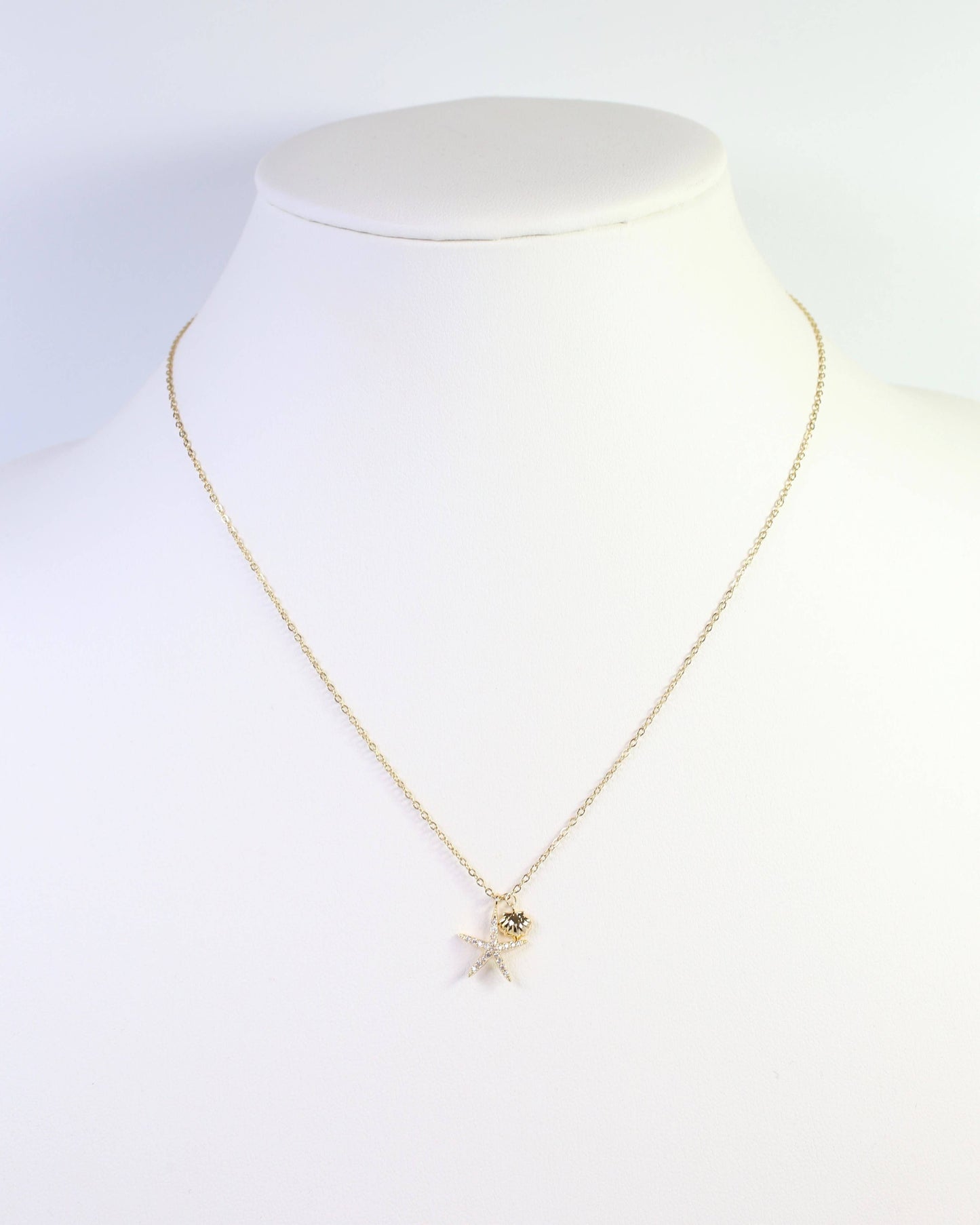 Socorro Starfish Necklace WR Gold: Default