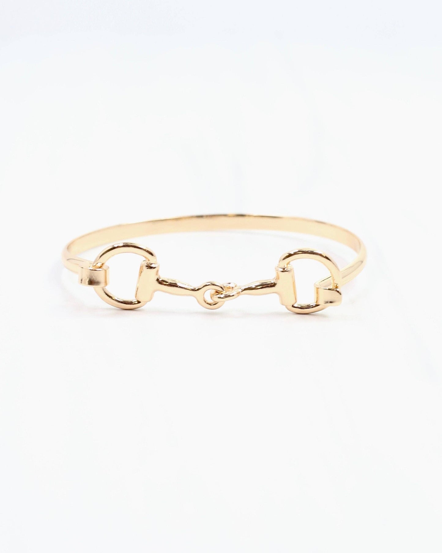 Haney Horsebit Bangle Gold: Default-Preorder est June 12