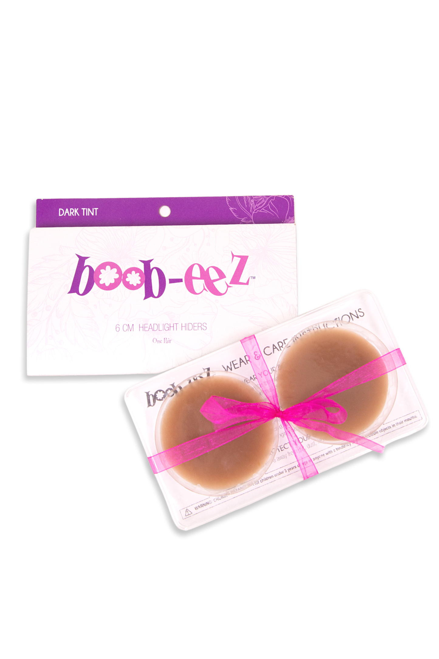 6cm Nipple Covers: Light Tint