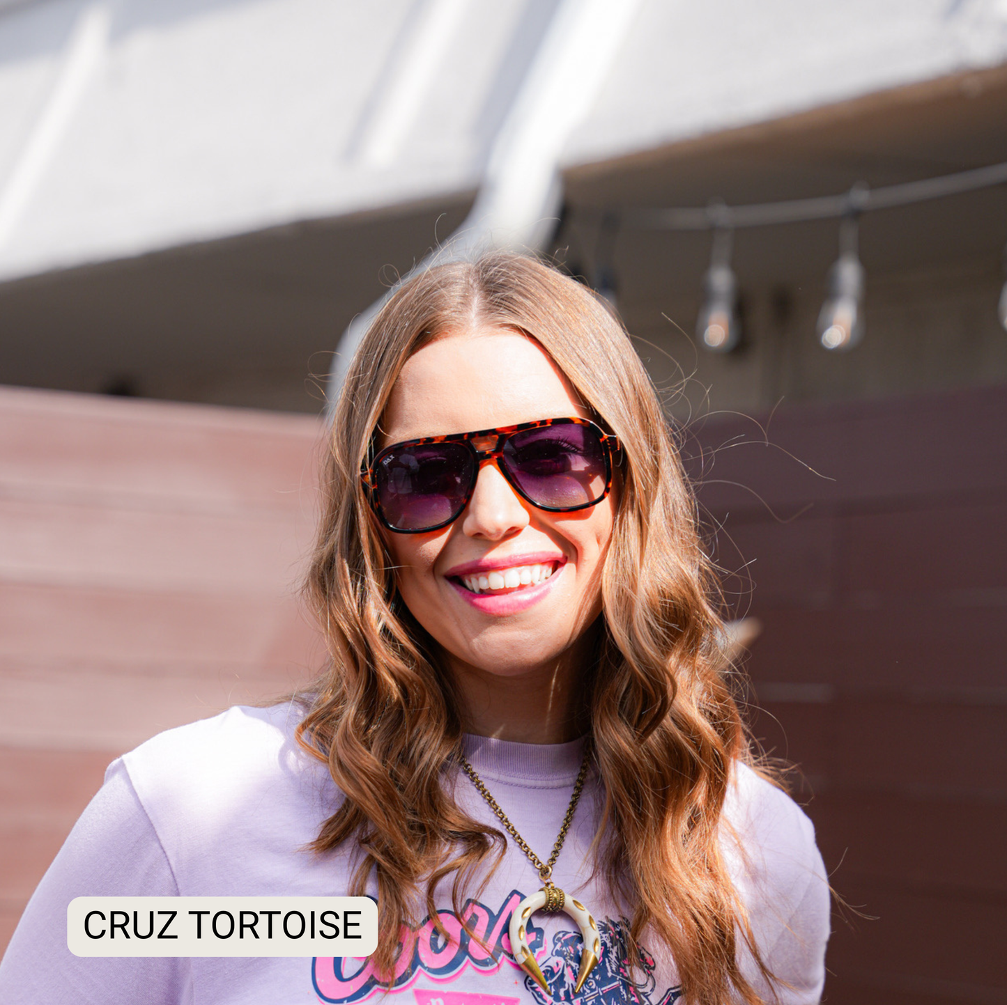 Cruz - Unisex Aviator Sunglasses – Polarized Hair-Friendly: Grey Gradient