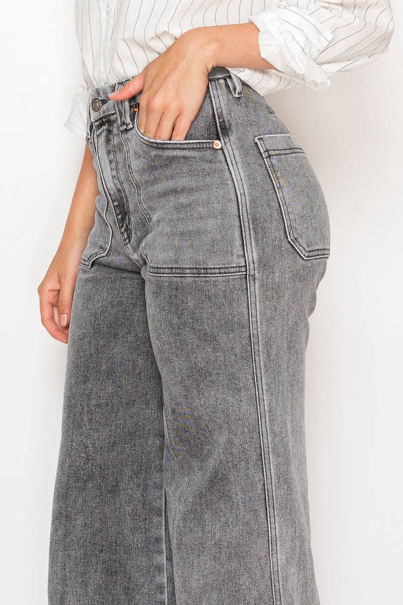 High Rise the Perfect Palazzo Jeans