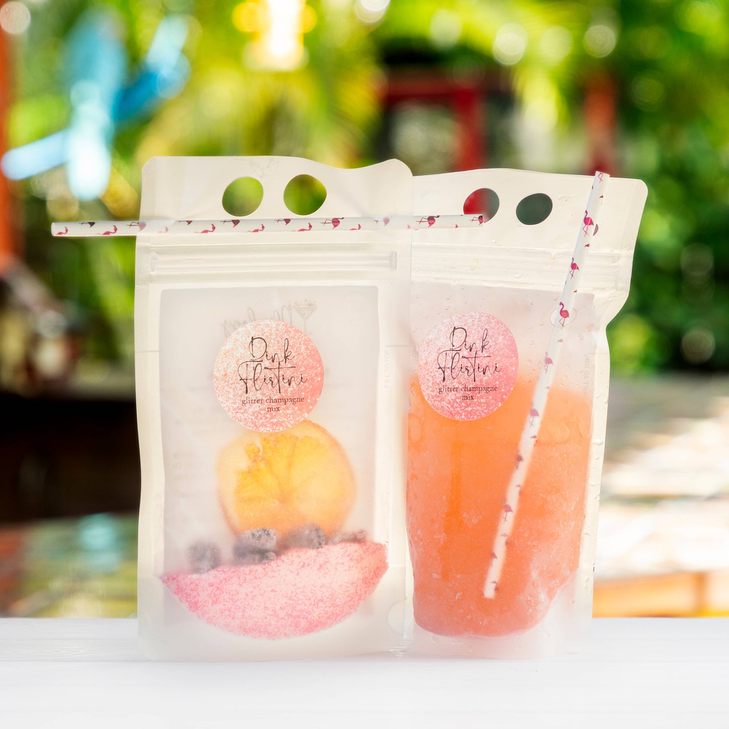 Slush Cocktail Pouches: Peach Bellini