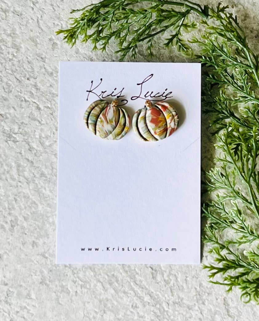 Fall Mix Pumpkin Studs