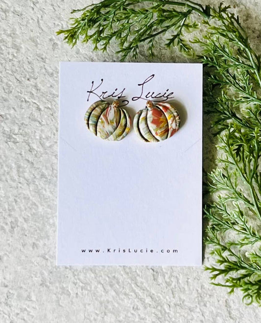 Fall Mix Pumpkin Studs