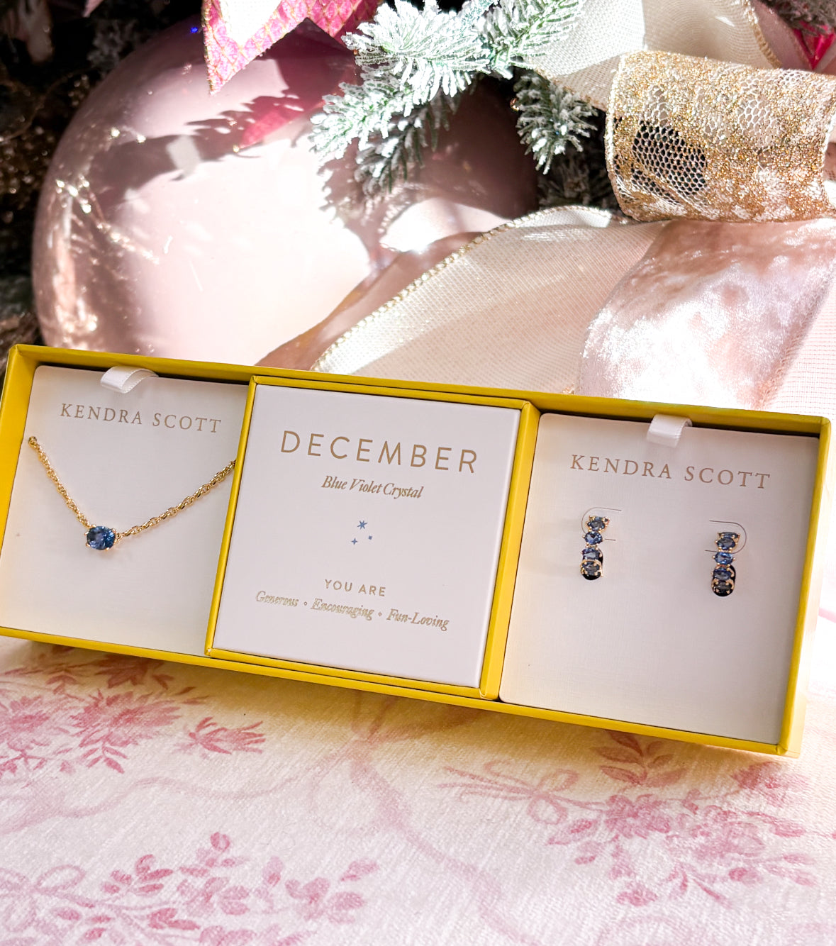December Birthstone Cailin Gift Set