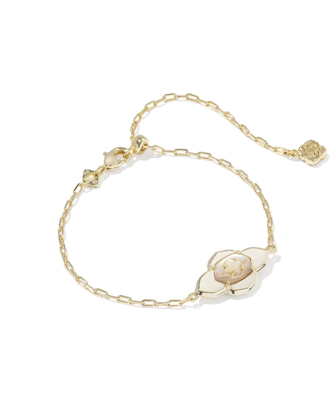 Abbie Medallion Delicate Chain Bracelet