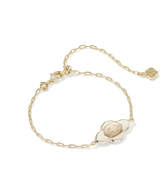 Abbie Medallion Delicate Chain Bracelet