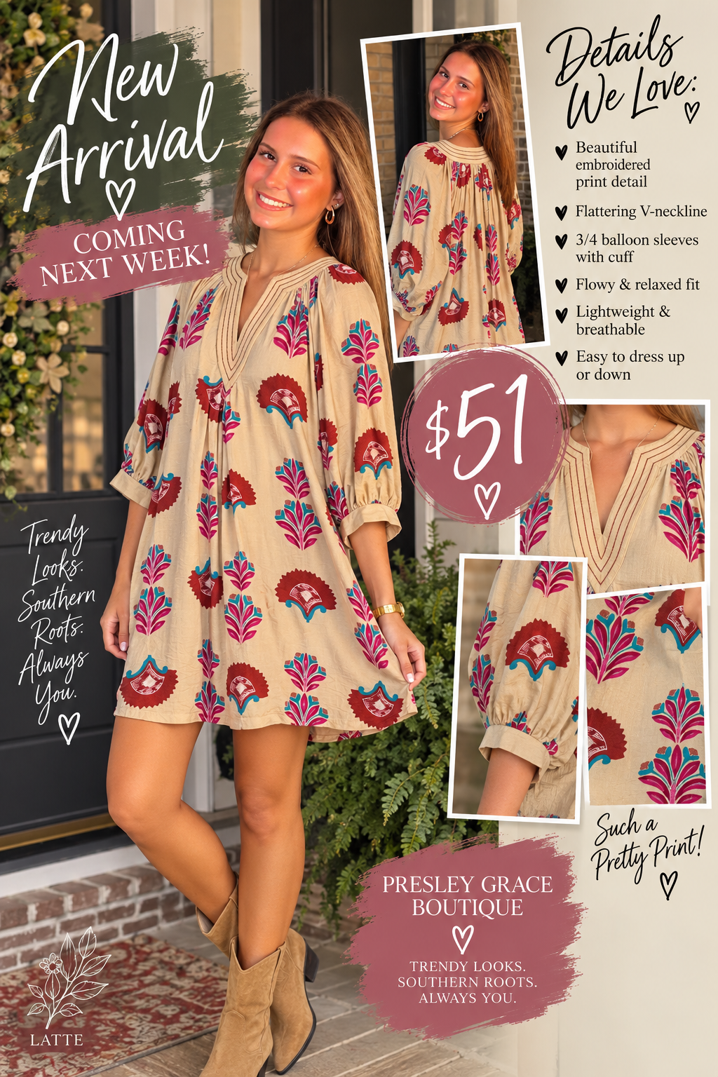 Boho in Bloom Dress
