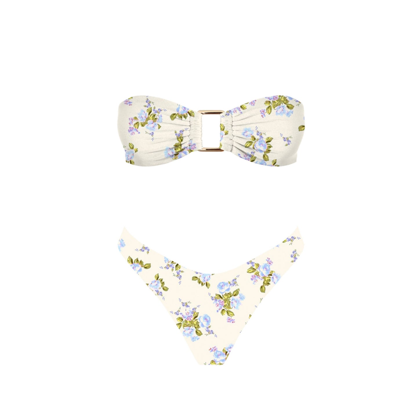 Bora Bikini Set: Cream / S-M-L(3-2-1)