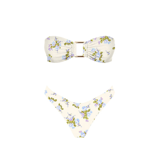 Bora Bikini Set: Cream / S-M-L(3-2-1)