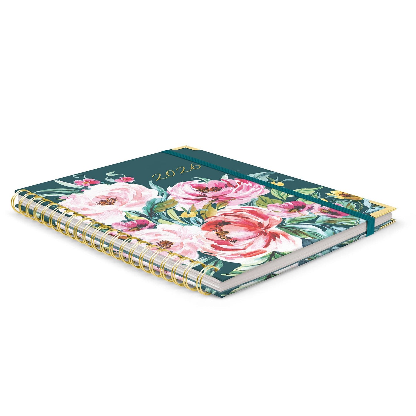 2026 Bella Flora Extra-Large Spiral Planner