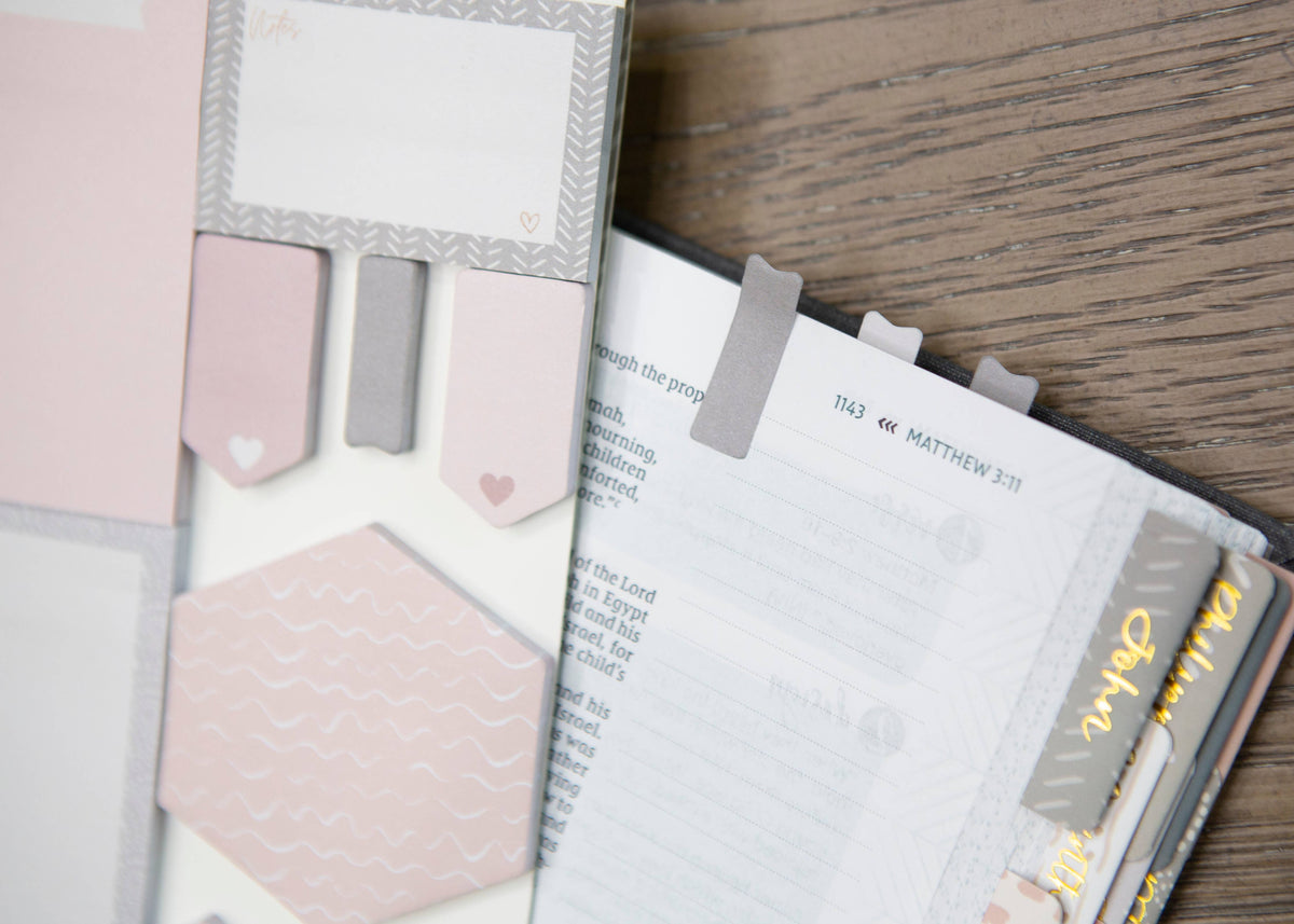 Bible Study Post-It Notes | Selah Bible Study Sticky Note Set