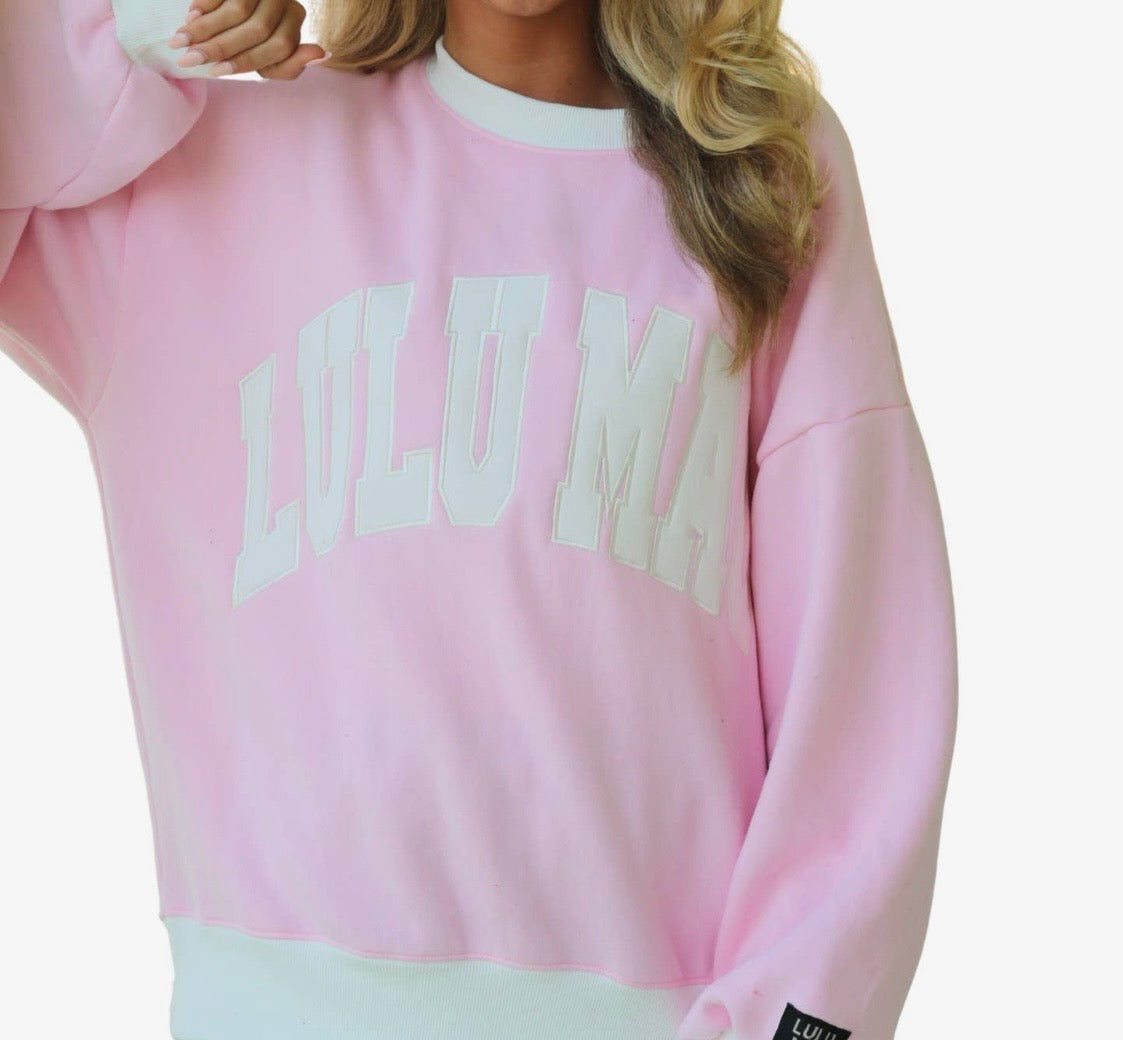 Pink and white Lulu Mac
