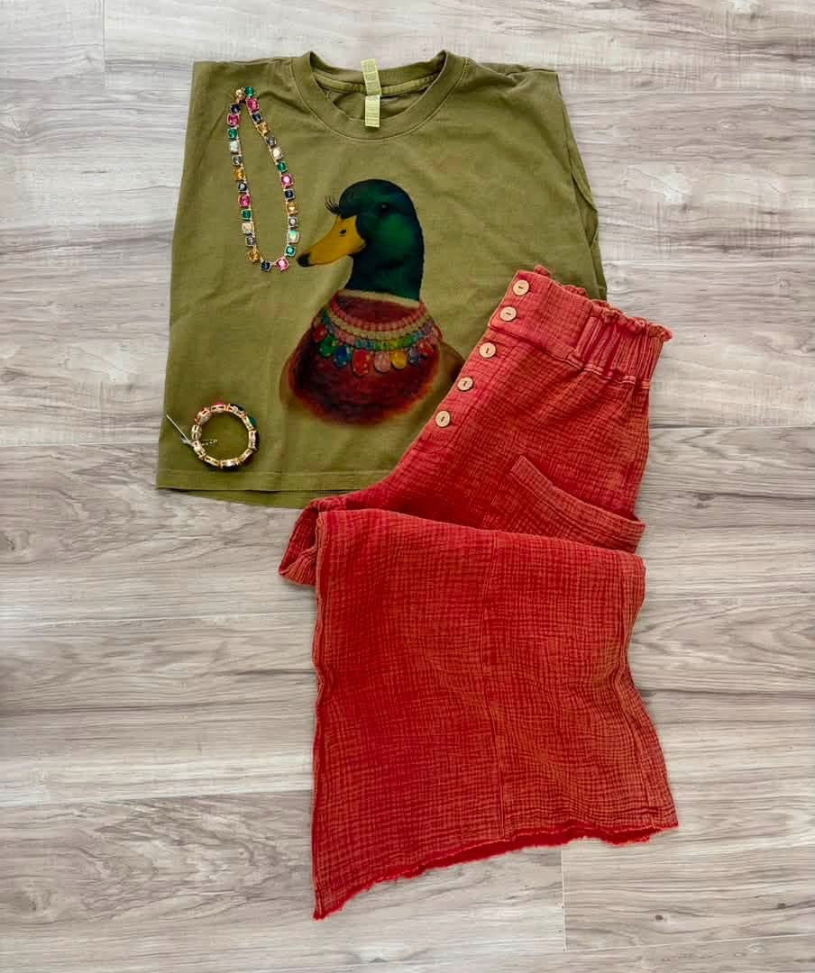 🤎 Feathers & Fall Mallard Tee