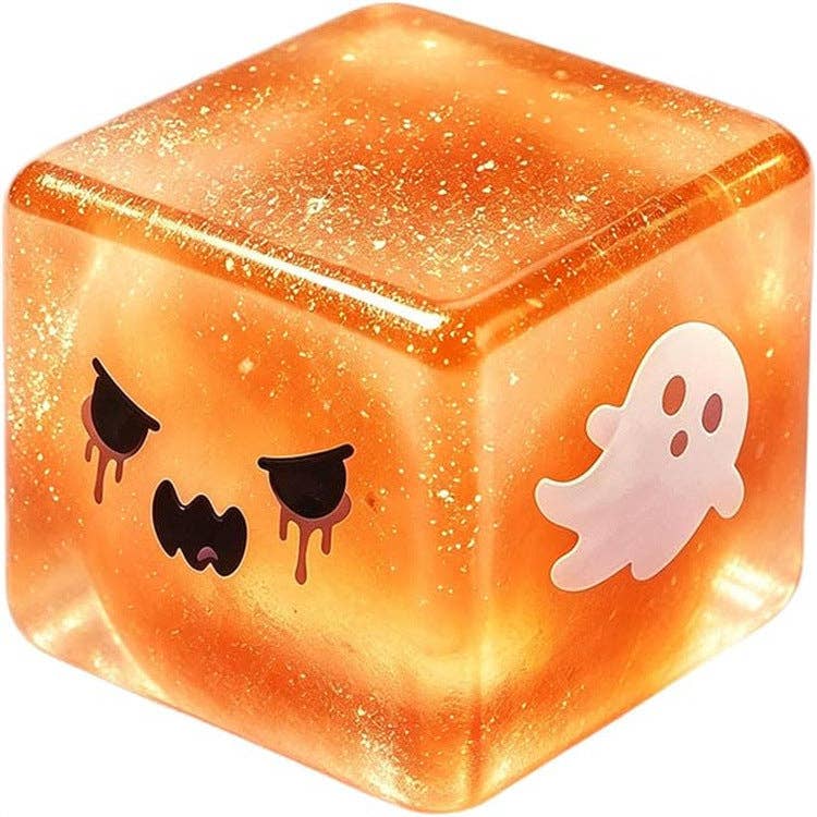 Halloween Horror Cube Slow Rising Stress Relief Squeeze Toy: Eyes