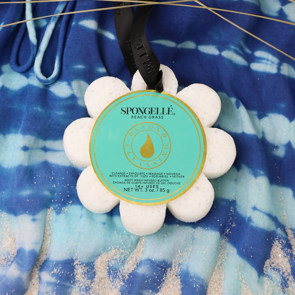 Beach Grass Wild Flower | Soap Sponge | Soap Loofah | Vegan 