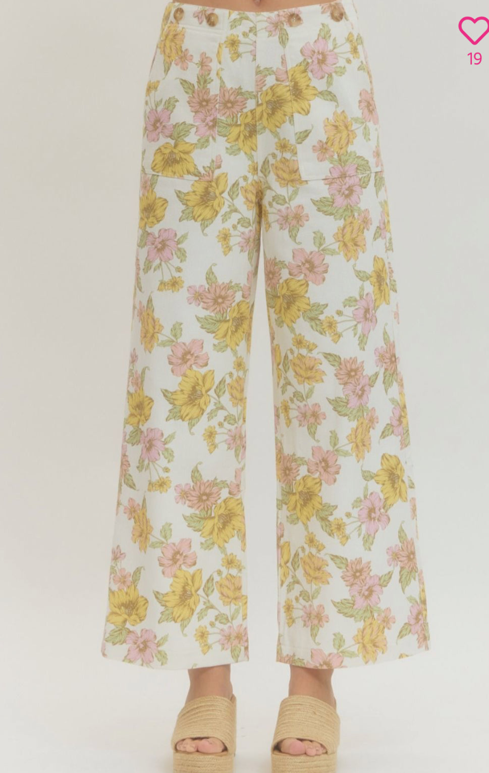 ENTRO Floral Pants