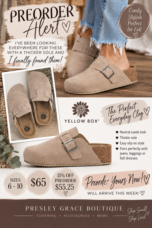 Yellow box- Taupe Slides