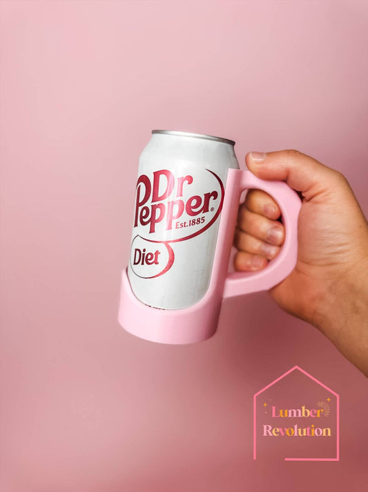 Standard Soda Can Holder: White