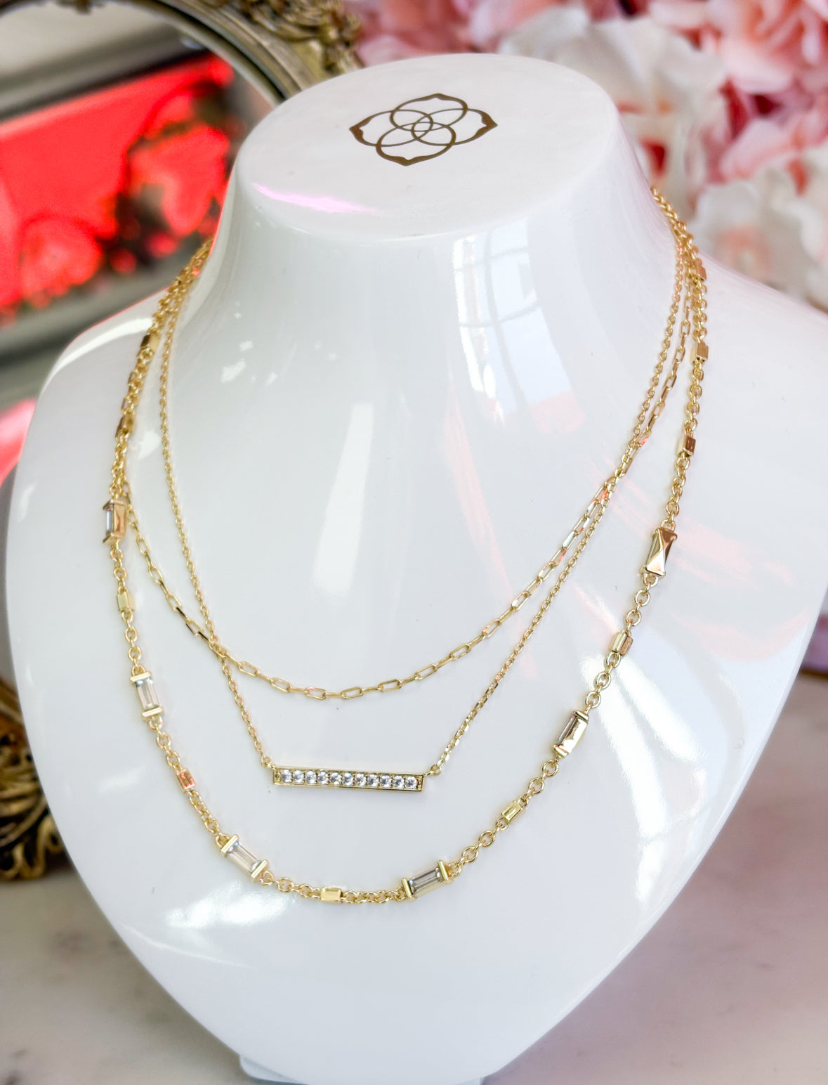 Addison Multi Strand Necklace