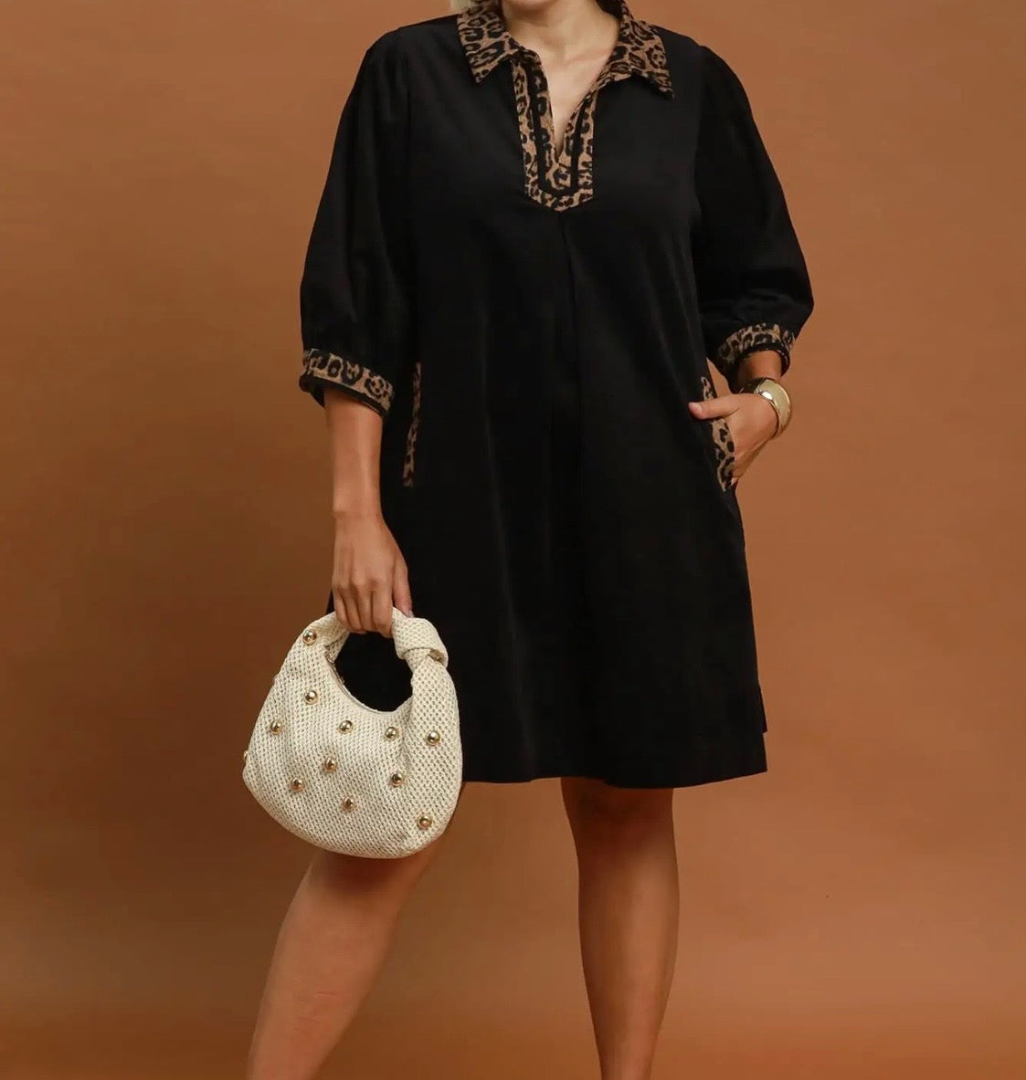 The Wild Side Shift Dress 🖤🐆