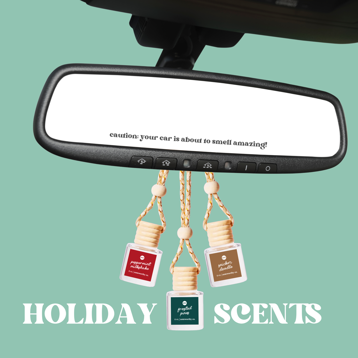 Car Diffusers | NEW Holiday Scents: Individual Mylar Bag / Sugar Plum Punch
