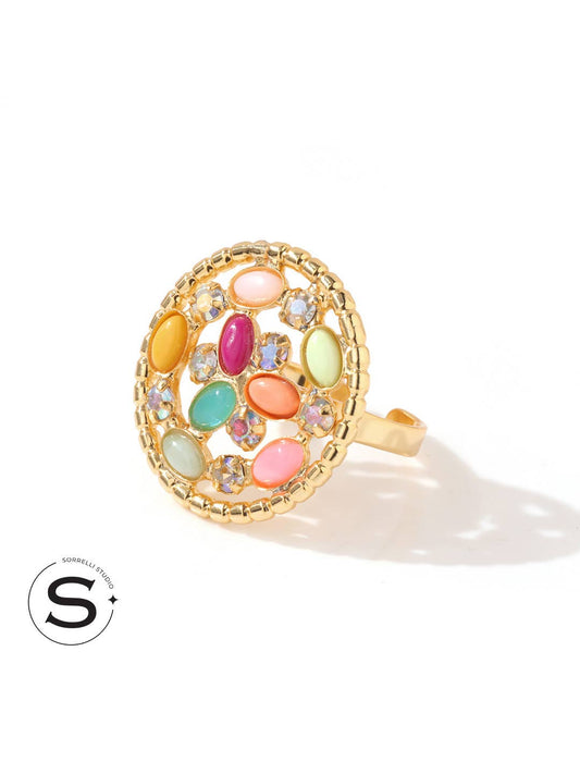 Studio Mosaic Statement Ring - Vibrant