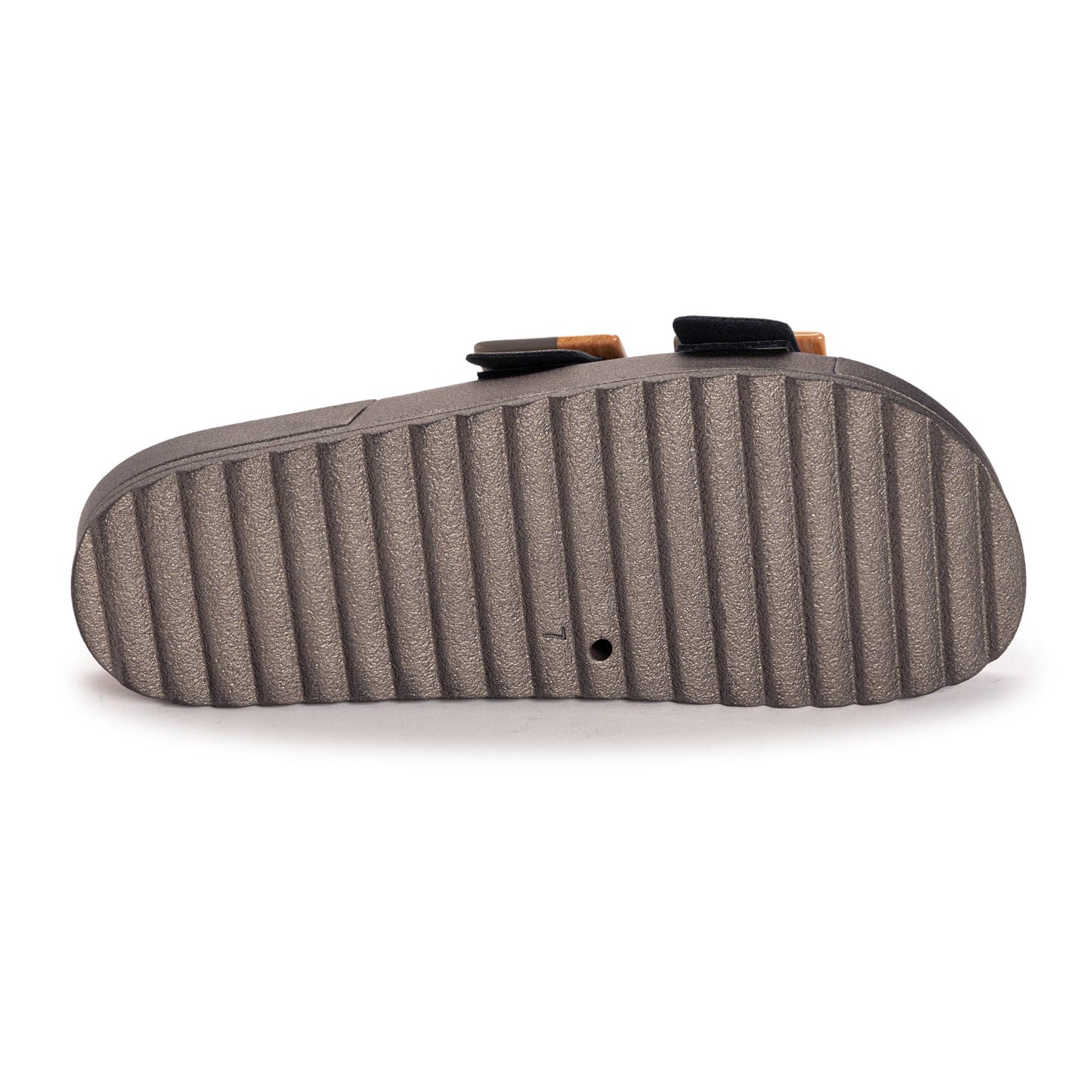 Muk Luks Women's Grand Cayman Sandal: Pewter